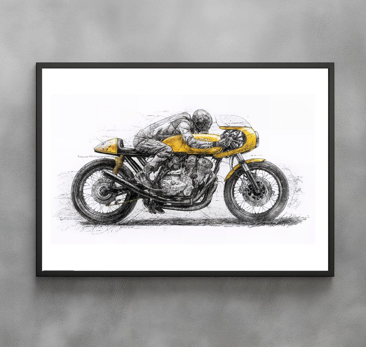 Jose – Mechanical Thunder – Ducati Cafe Racer – Signed and Numbered 8/20