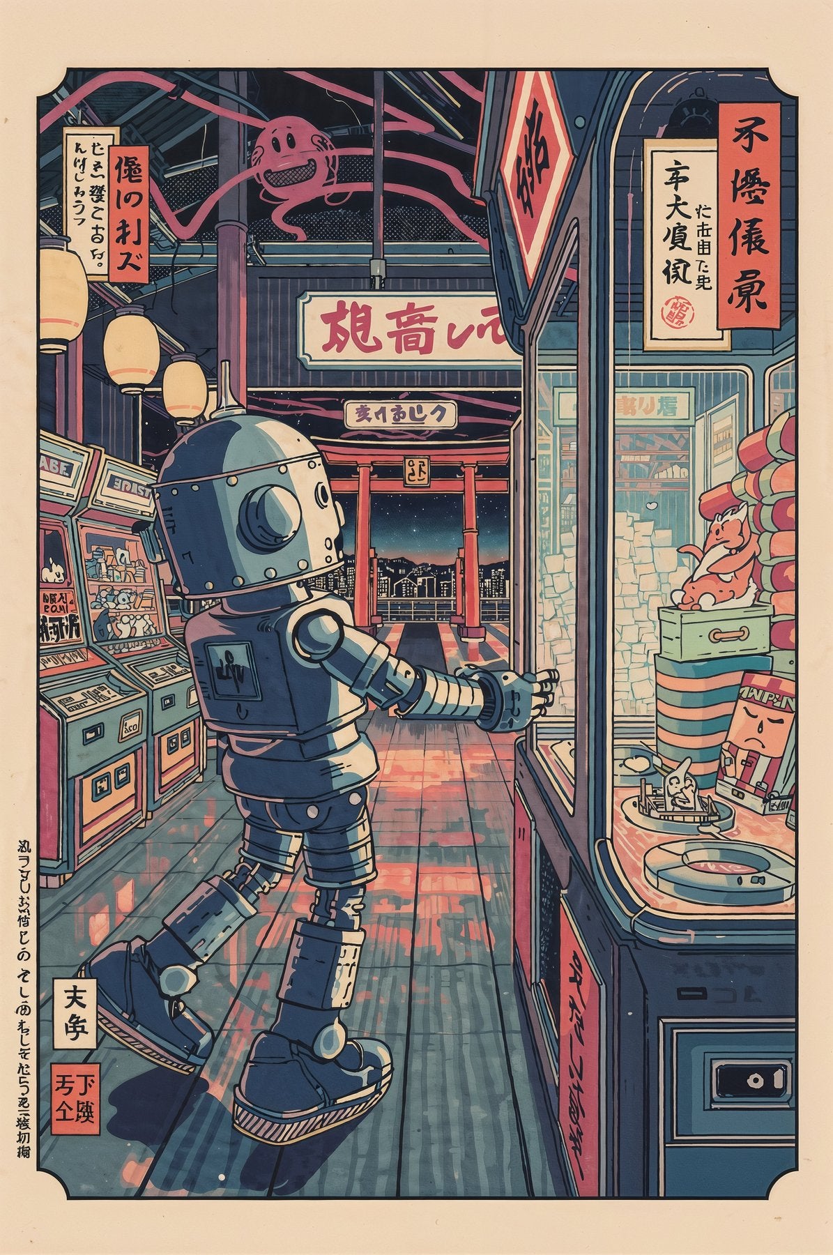 Sato Hageshi - Time to Play - Signed and numbered 8/10