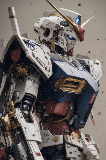 Jinx – Steel Guardian – Gundam Suit – Pop Art – Signed and Numbered 5/20