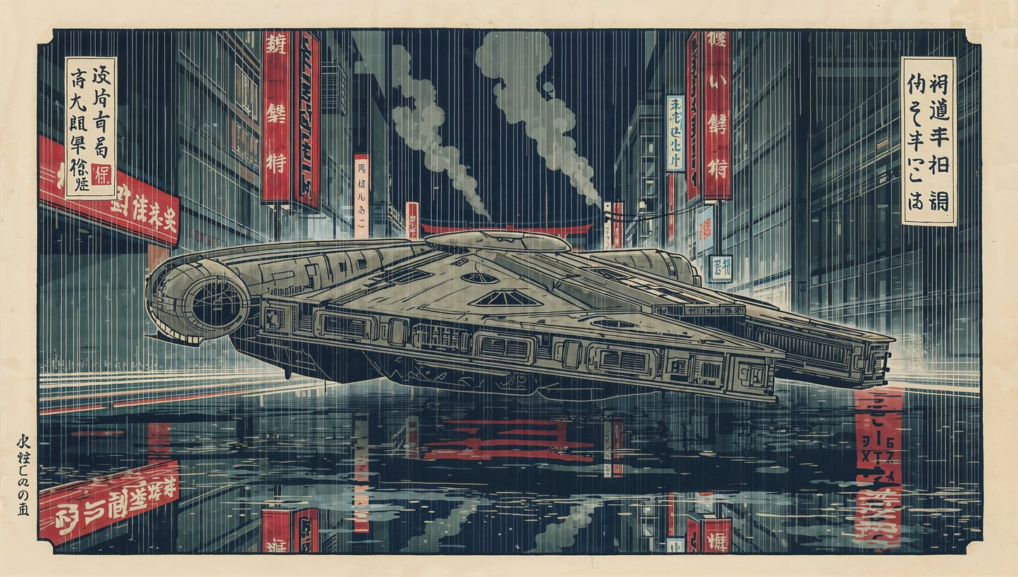 Sato Hageshi - Night Passage - Signed and numbered 2/10