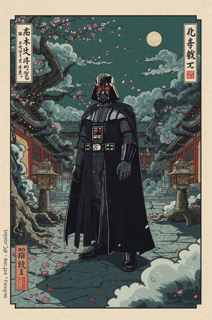Sato Hageshi - Authority Under the Moon - Signed and numbered 10/10