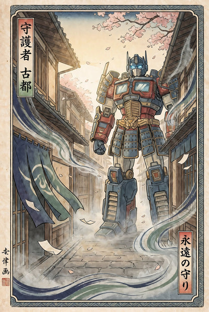 Sato Hageshi - Sentinel of Two Worlds - Signed and numbered 9/10
