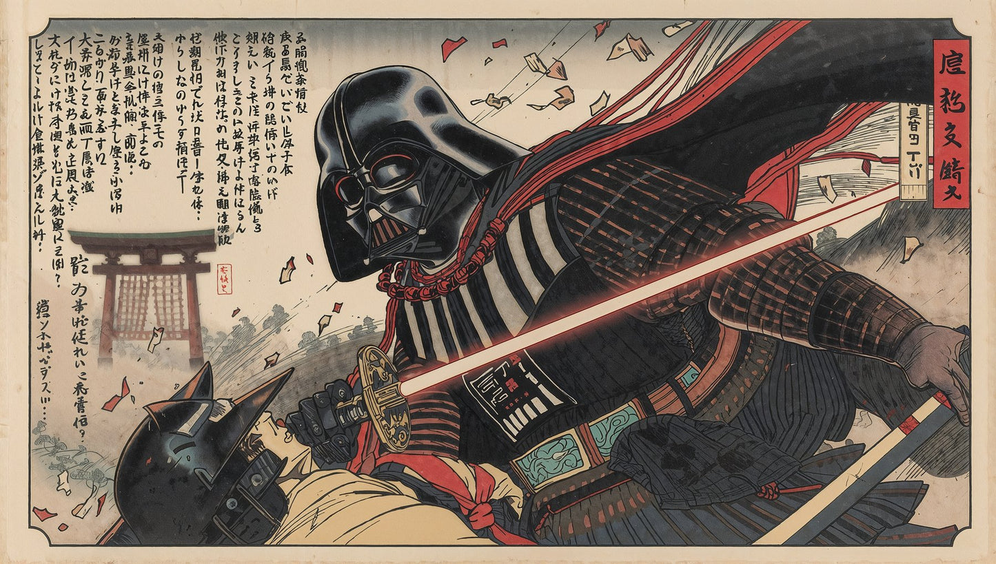 Sato Hageshi - Battle of the Black Lord - Signed and numbered 1/10