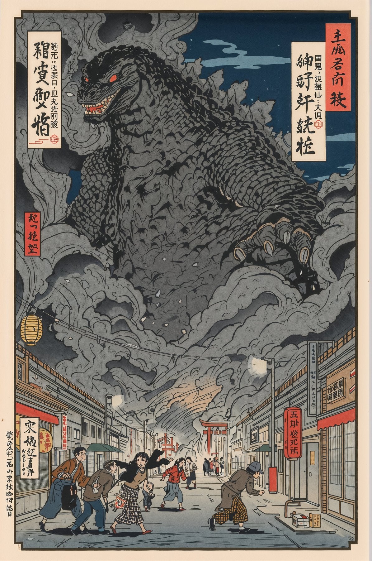 Sato Hageshi - The Day the Sky Fell - Signed and numbered 2/10