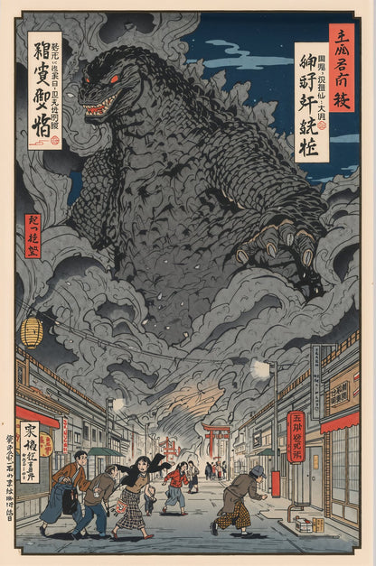 Sato Hageshi - The Day the Sky Fell - Signed and numbered 2/10