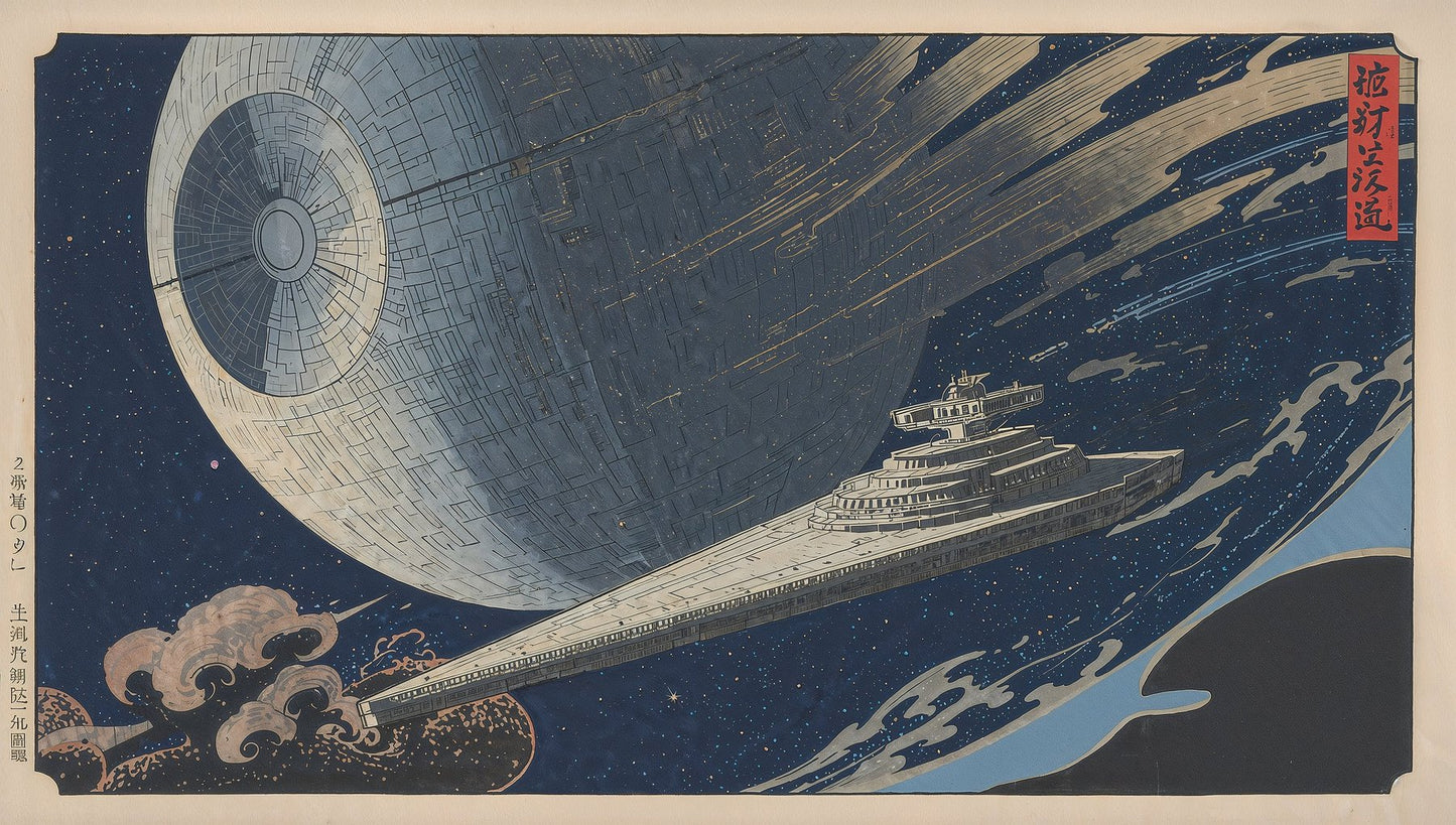 Sato Hageshi - Celestial Empire Ascends - Signed and numbered 1/10