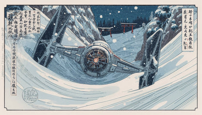 Sato Hageshi - Snowbound Velocity - Signed and numbered 1/10