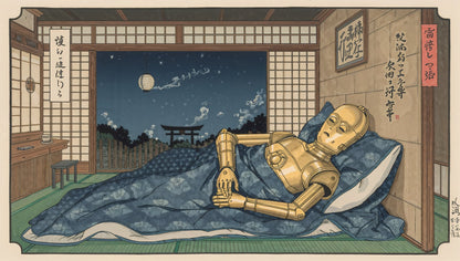 Sato Hageshi - Moonlight and Stillness - Signed and numbered 2/10
