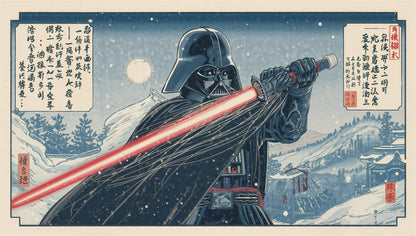 Sato Hageshi - Winter Moon, Dark Lord - Signed and numbered 3/10
