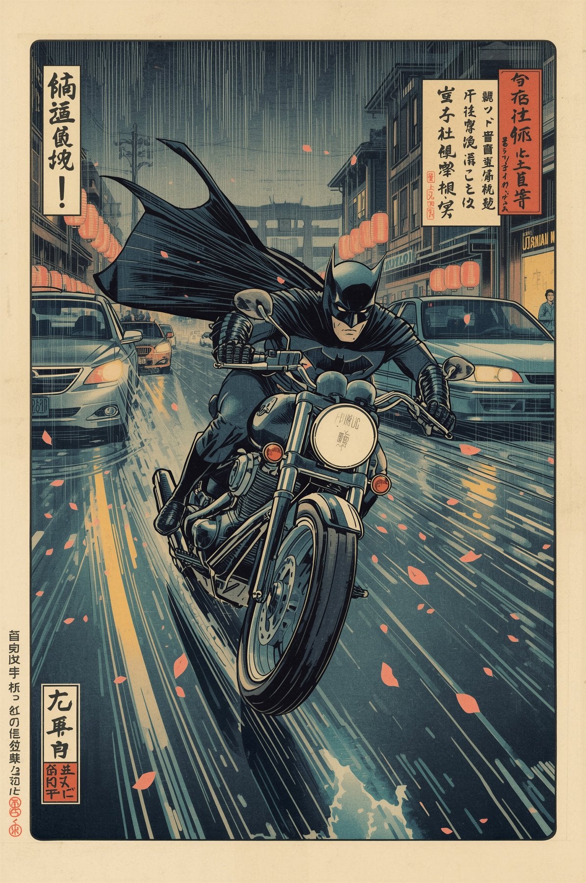 Sato Hageshi - Night Pursuit - Signed and Numbered 6/10