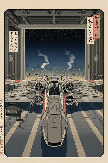Sato Hageshi - Before the Launch - Signed and numbered 6/10