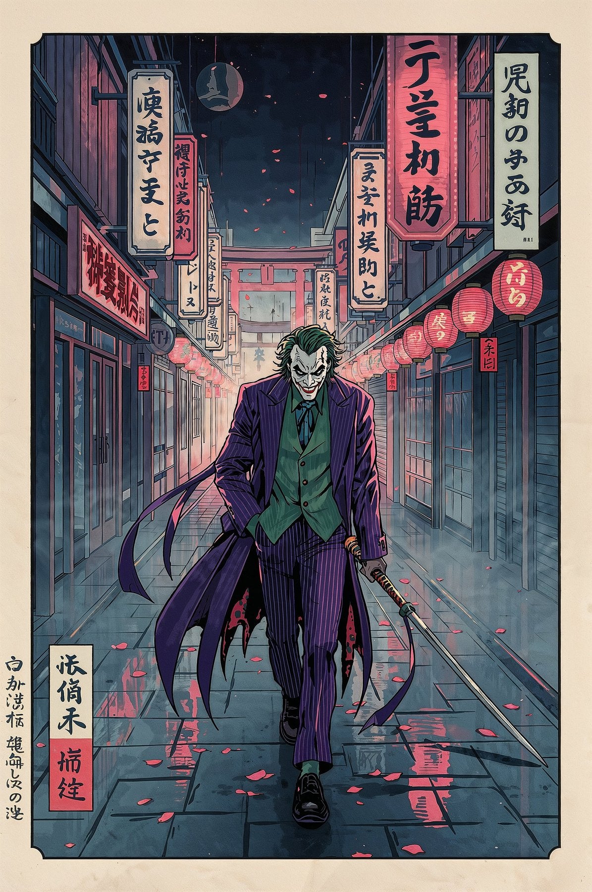 Sato Hageshi - Chaos Walks Alone - Signed and numbered 8/10