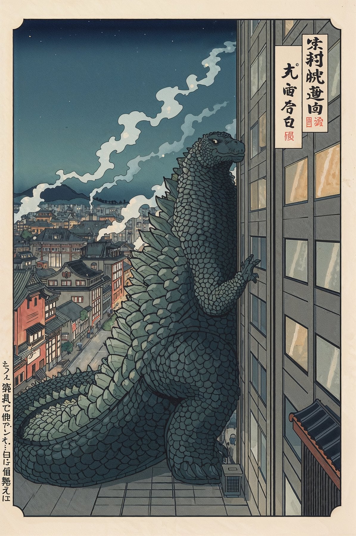 Sato Hageshi - The Shy Colossus - Signed and numbered 10/10