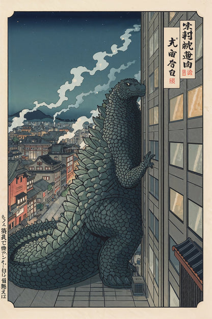Sato Hageshi - The Shy Colossus - Signed and numbered 10/10
