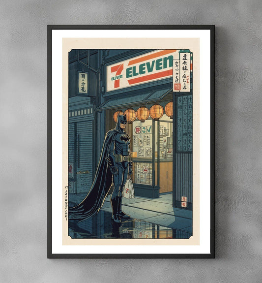 Sato Hageshi - Hungry feeling at 7-Eleven - Signed and numbered 1/10