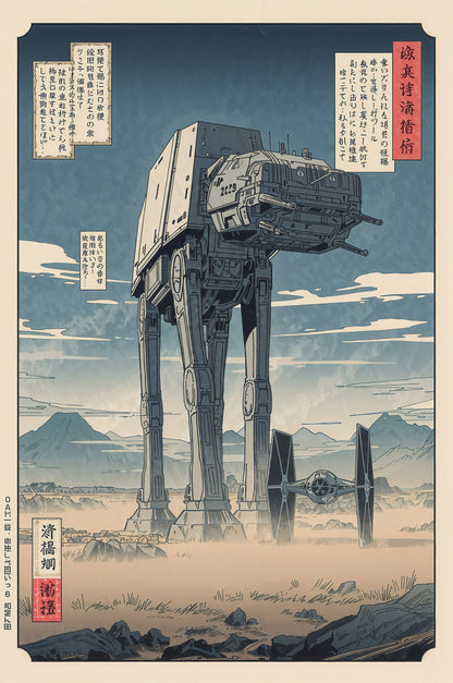 Sato Hageshi – March of the Imperial Colossus – Signed and Numbered 1/10