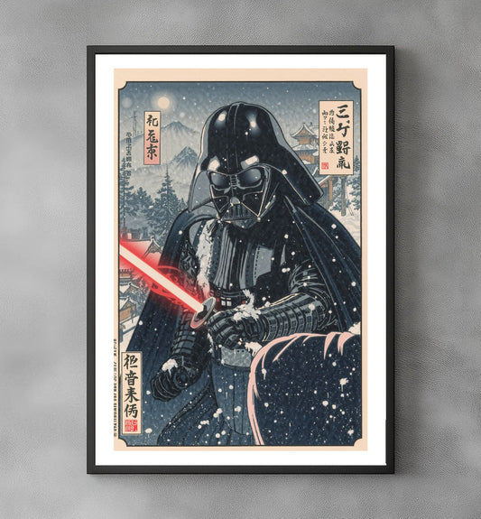 Sato Hageshi – Snowfall of the Sith – Darth Vader – Signed and Numbered 1/10
