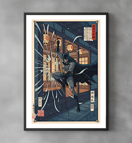 Sato Hageshi – Midnight Infiltration – Batman – Signed and Numbered 2/10