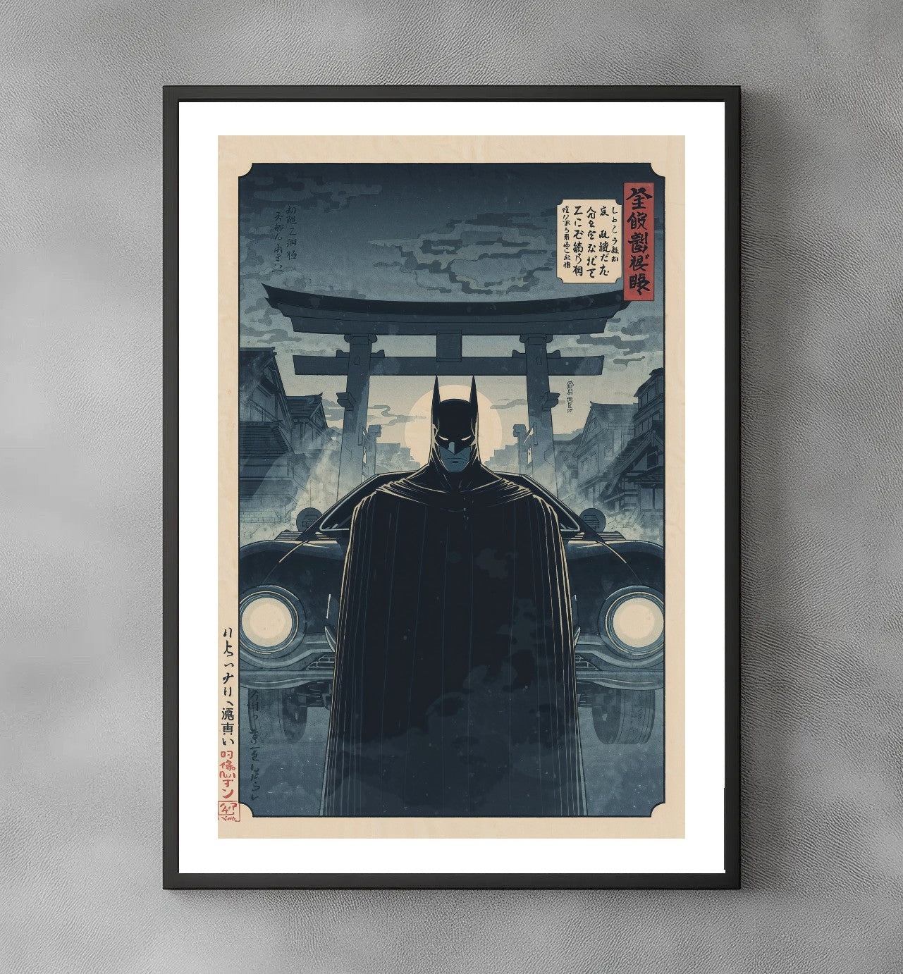 Sato Hageshi – Ghost of Justice – Batman – Signed and Numbered 1/10