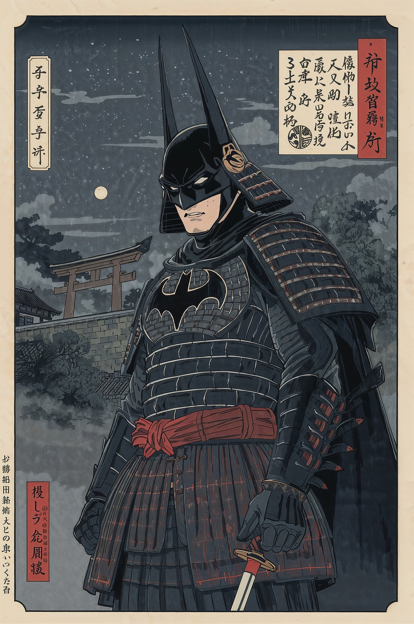 Sato Hageshi - Black Ronin of Justice – Signed and Numbered 2/10