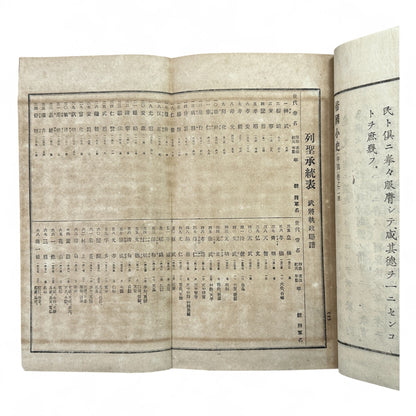 Meiji era Japanese book Teikoku Shōshi by Yamamoto Saburō 1900 woodblock print history illustrations