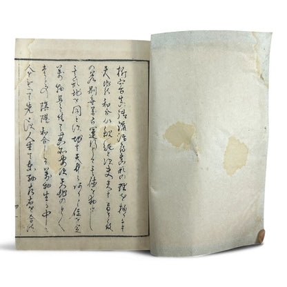 Yōshin-ryū Kadō Shoden (Ikebana Manual) – 容真御流 華道初傳 三才之巻 – Meiji-era Japanese Flower Arrangement Textbook – Imperial Court School-B32