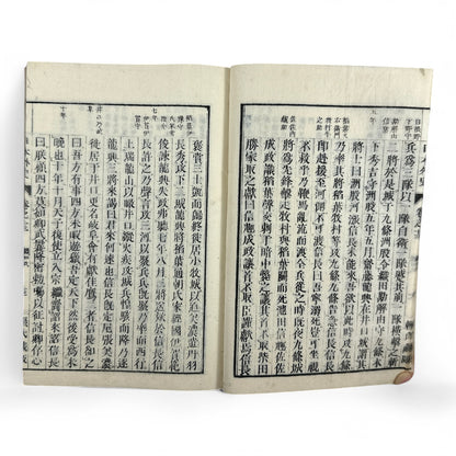 Nihon Gaishi 日本外史 – Rai San’yō – Edo to Meiji-Era Japanese History Book – Classical Kanbun Printing (巻七)-B34