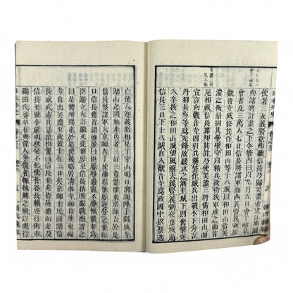Nihon Gaishi 日本外史 – Rai San’yō – Edo to Meiji-Era Japanese History Book – Classical Kanbun Printing (巻七)-B34