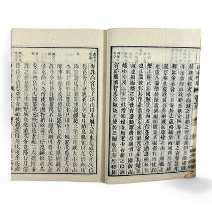 Nihon Gaishi 日本外史 – Rai San’yō – Edo to Meiji-Era Japanese History Book – Classical Kanbun Printing (巻七)-B34