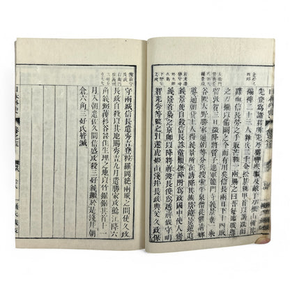 Nihon Gaishi 日本外史 – Rai San’yō – Edo to Meiji-Era Japanese History Book – Classical Kanbun Printing (巻七)-B34