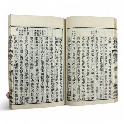 Nihon Gaishi 日本外史 – Rai San’yō – Edo to Meiji-Era Japanese History Book – Classical Kanbun Printing (巻七)-B34