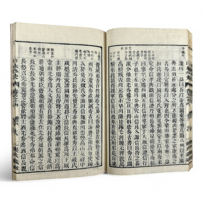 Nihon Gaishi 日本外史 – Rai San’yō – Edo to Meiji-Era Japanese History Book – Classical Kanbun Printing (巻七)-B34