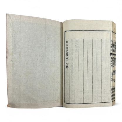 Nihon Gaishi 日本外史 – Rai San’yō – Edo to Meiji-Era Japanese History Book – Classical Kanbun Printing (巻七)-B34