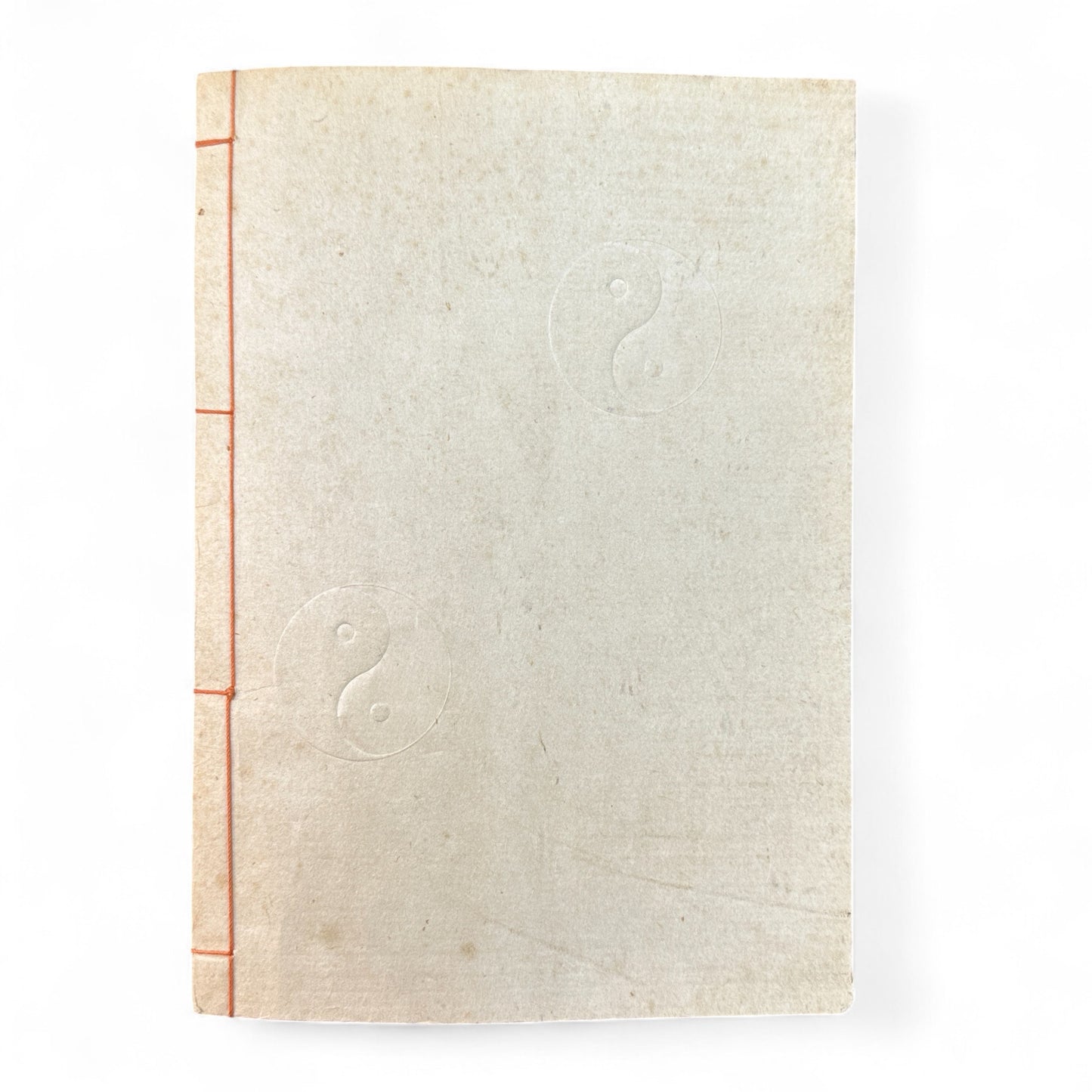 Ogawa-ryu Sencha Tea Ceremony Takujidemae Volume I, Shōwa-era Japanese tea manual with washi paper pages and fold-out diagram of table tea service.