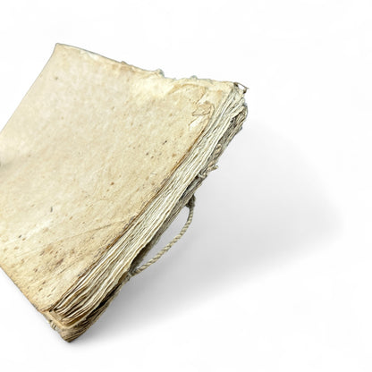 Edo-Period Japanese Merchant Ledger (帳簿) – Handwritten Rice & Trade Account Book | Kuzushiji Calligraphy on Washi Paper-B01