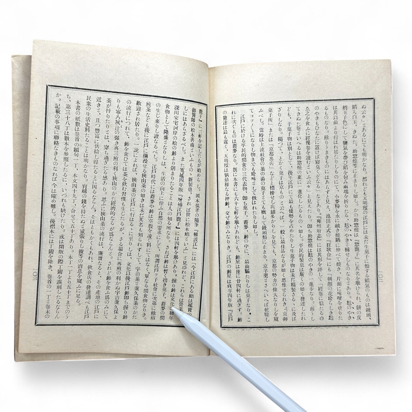 Taishō-Era Japanese Classical Literature Commentary Book – Traditional Stitched Binding Edition-B40