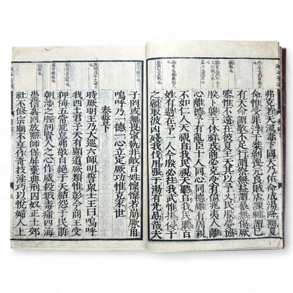 Edo-Meiji Era Japanese Woodblock Edition of the Confucian “Book of Documents” (Shujing) – Traditional Kanbun Classic-B41