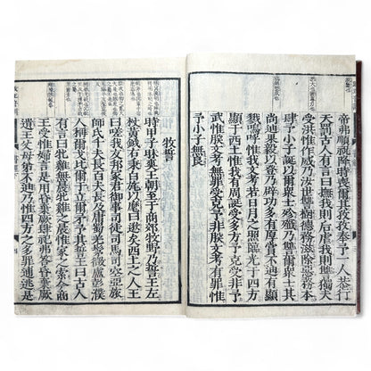 Edo-Meiji Era Japanese Woodblock Edition of the Confucian “Book of Documents” (Shujing) – Traditional Kanbun Classic-B41