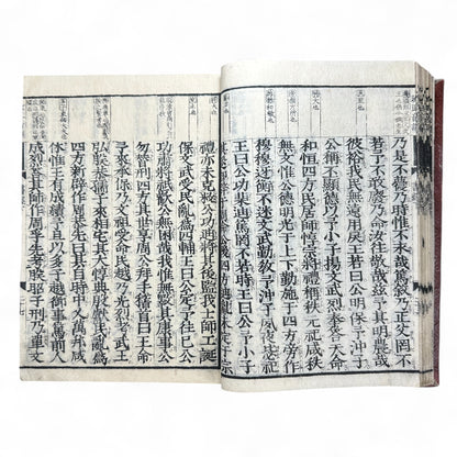 Edo-Meiji Era Japanese Woodblock Edition of the Confucian “Book of Documents” (Shujing) – Traditional Kanbun Classic-B41