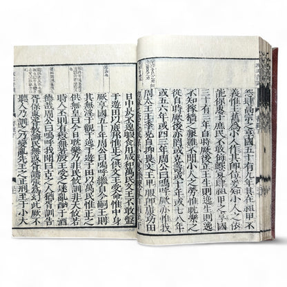 Edo-Meiji Era Japanese Woodblock Edition of the Confucian “Book of Documents” (Shujing) – Traditional Kanbun Classic-B41