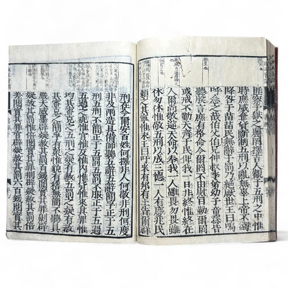 Edo-Meiji Era Japanese Woodblock Edition of the Confucian “Book of Documents” (Shujing) – Traditional Kanbun Classic-B41