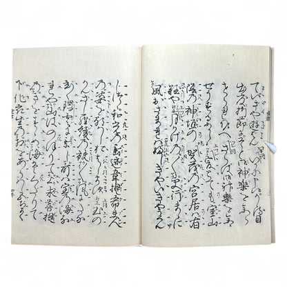 Meiji 14 (1881) 潜書殿室 Senshodon-shitsu – Early Japanese Literary Book – Gold-Flecked Washi Cover – Meiji-Era Calligraphy Edition-B43