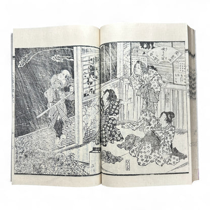 Nansō Satomi Hakkenden 南總里見八犬傳 – Meiji Woodblock-Printed Samurai Novel by Kyokutei Bakin – Volume 10-B46