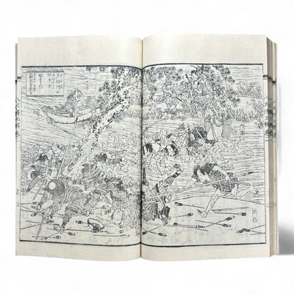 Nansō Satomi Hakkenden 南總里見八犬傳 – Meiji Woodblock-Printed Samurai Novel by Kyokutei Bakin – Volume 9-B47