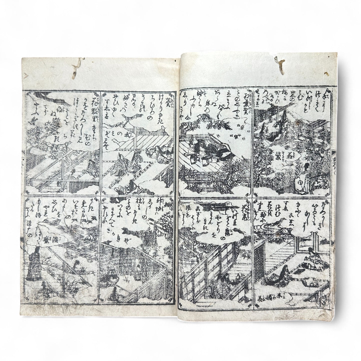 Onna Daigaku Takarabako 女大学宝箱 – Edo Period Woodblock-Printed Moral Text for Women – Hand-Colored Illustrations – c.1840s Japan-B48