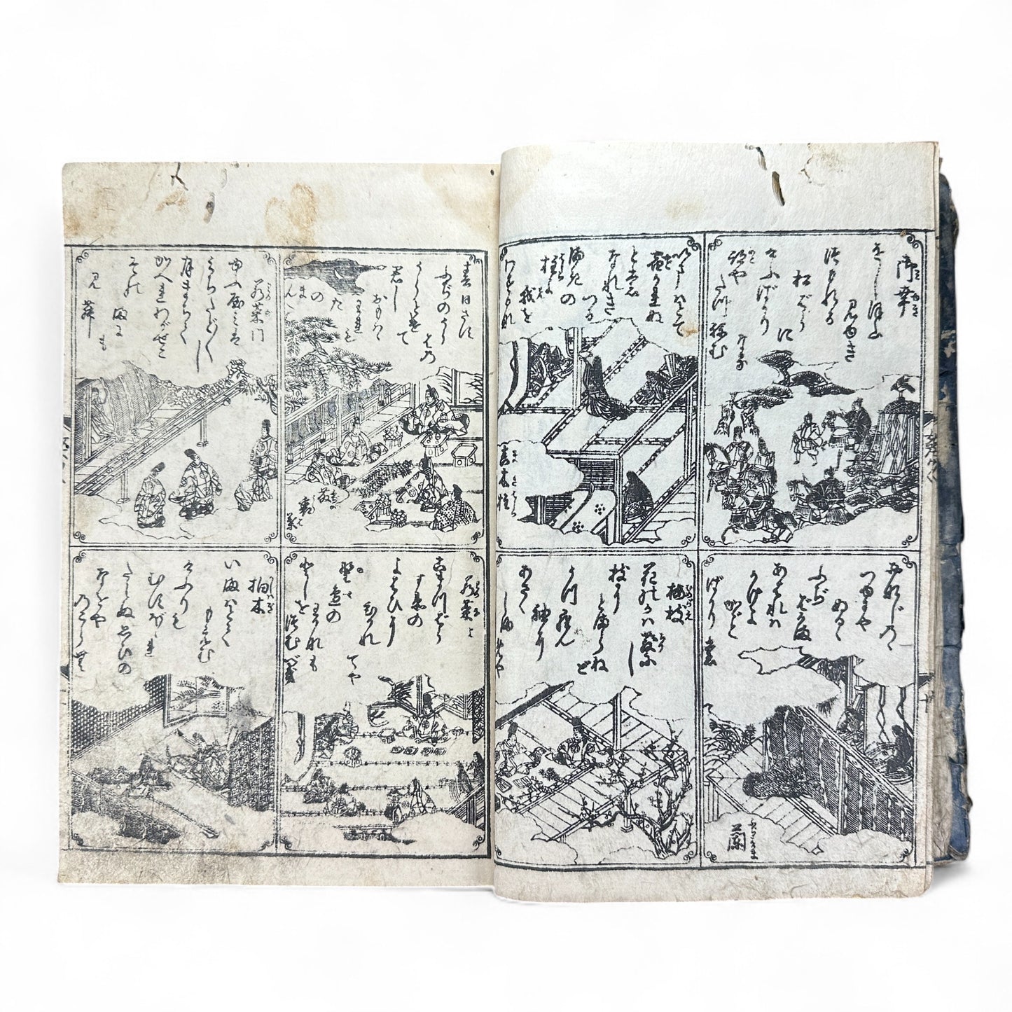 Onna Daigaku Takarabako 女大学宝箱 – Edo Period Woodblock-Printed Moral Text for Women – Hand-Colored Illustrations – c.1840s Japan-B48