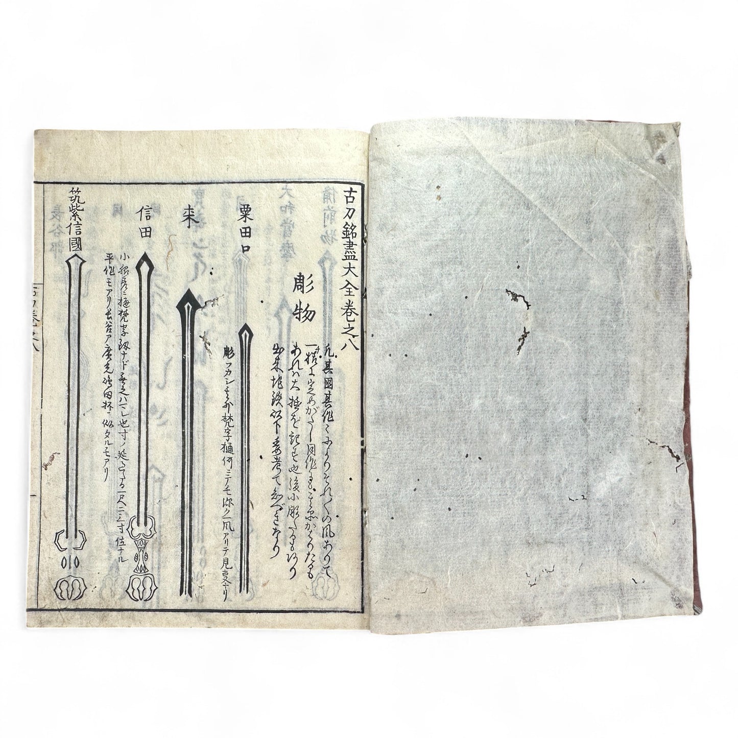 Koto Meizukushi Taizen 古刀銘盡大全 – Edo to Meiji Swordsmith Reference Book – Illustrated Japanese Sword Guide-B49