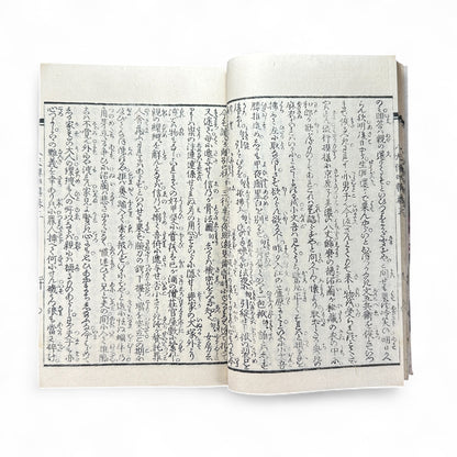 Nansō Satomi Hakkenden 南總里見八犬傳 Vol. 8 — Edo Period Japanese Woodblock Book by Kyokutei Bakin & Utagawa Yoshimune-B50