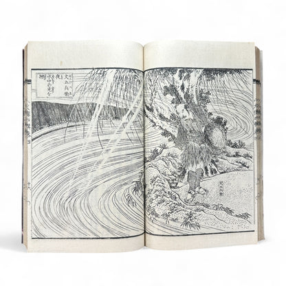 Nansō Satomi Hakkenden 南總里見八犬傳 Vol. 8 — Edo Period Japanese Woodblock Book by Kyokutei Bakin & Utagawa Yoshimune-B50