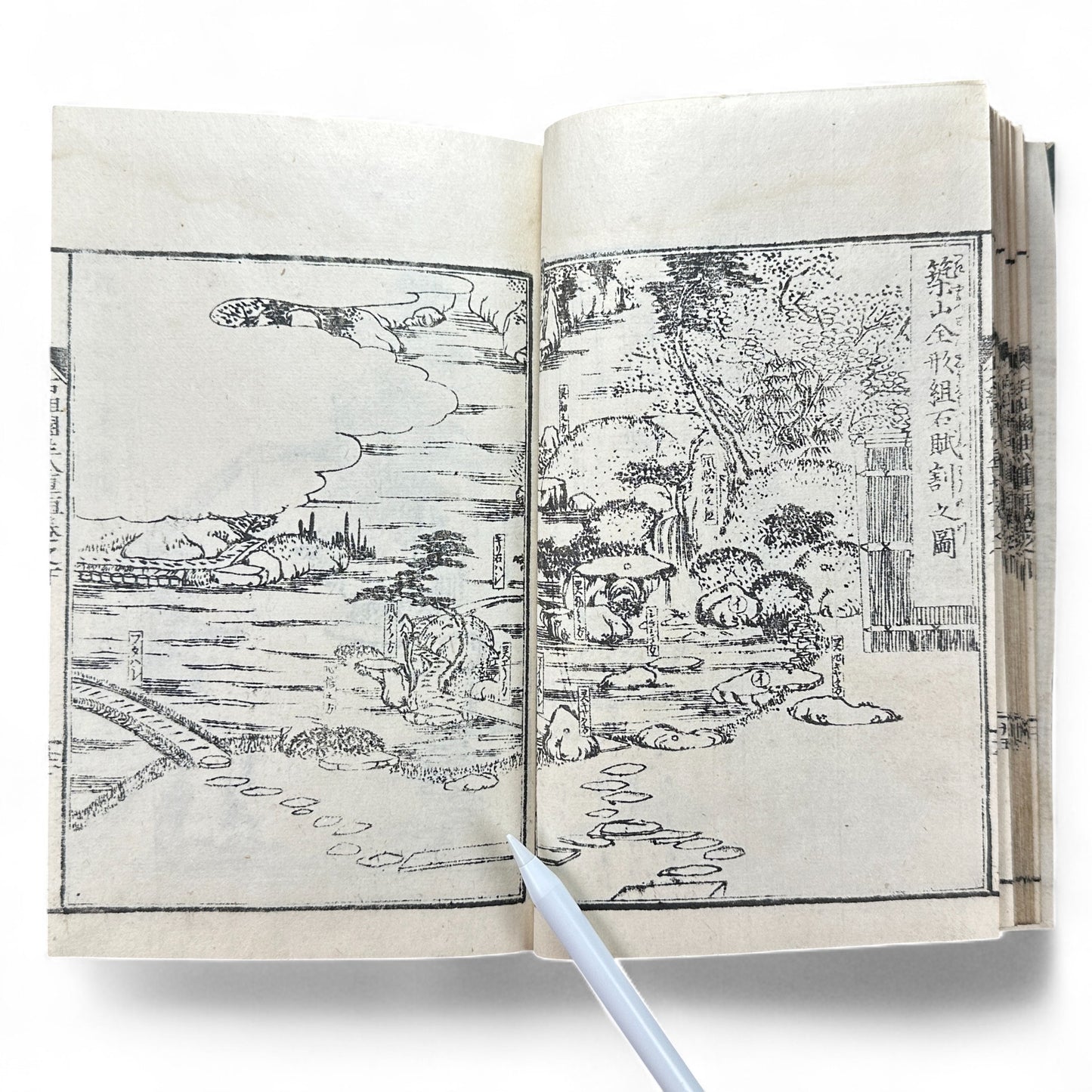 Shinsen Teisakuden 新撰庭作伝 — Edo Period Japanese Garden Design Illustrated Book-B51